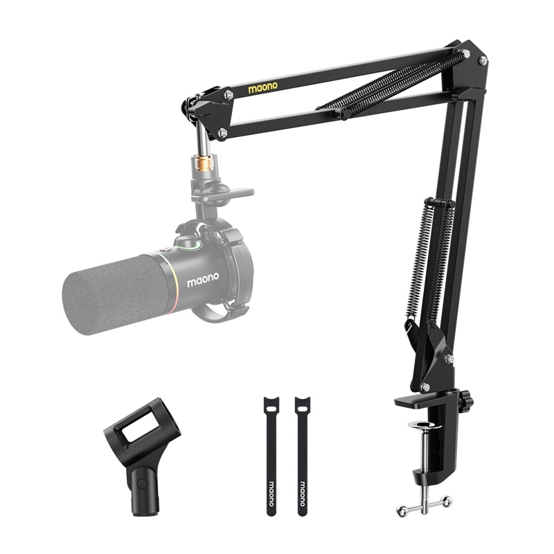 Maono BA20 Soporte articulado para micrófono con pinza de mesa negro Maono BA20 Soporte articulado para micrófono con pinza de mesa negro