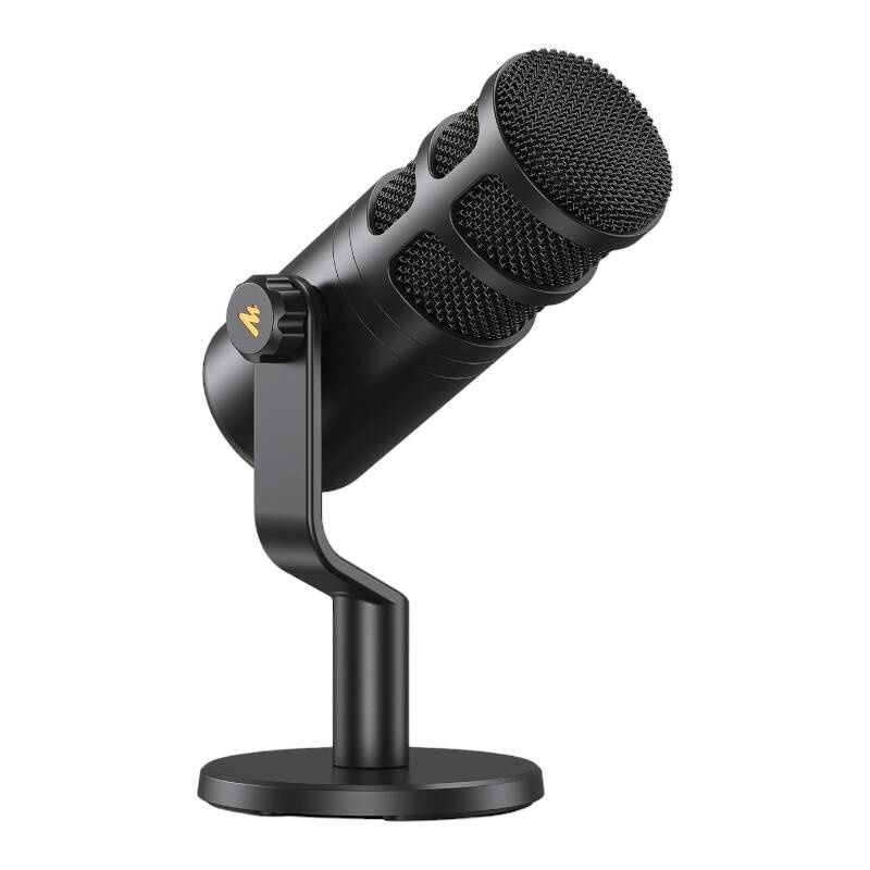 Maono PD100 Micrófono dinámico XLR cardioide para podcast negro