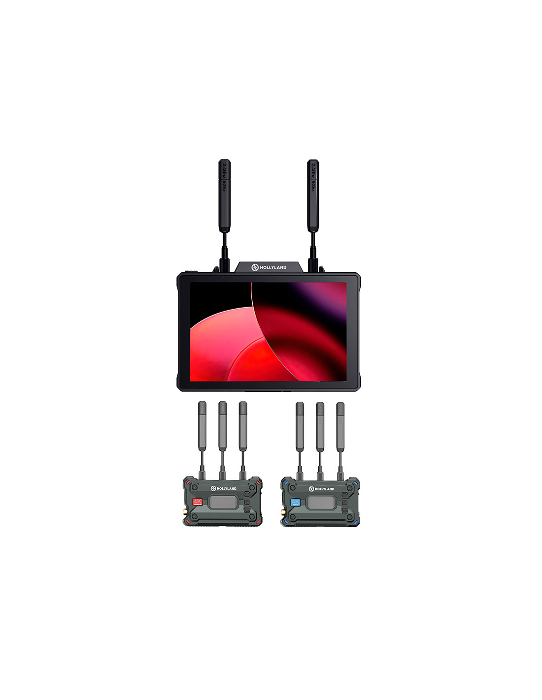 Hollyland Pyro 7 Transmission Kit – Monitor inalámbrico de 7" con transmisor