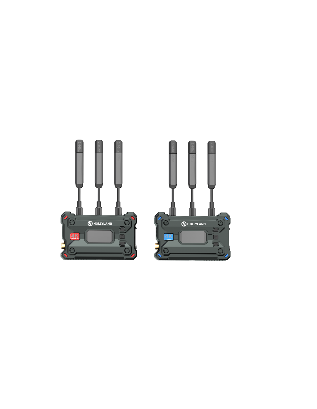 Hollyland Pyro S – Kit de transmisión de vídeo inalámbrico 4K HDMI/SDI