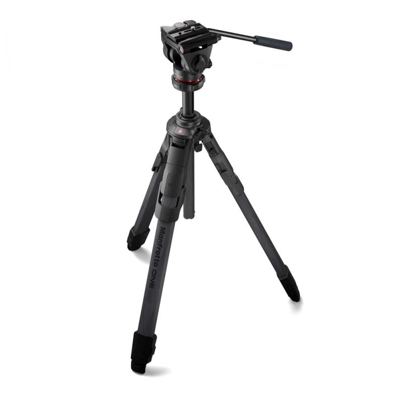 Manfrotto MKONEC-500X – Kit trípode ONE de carbono con rótula fluida 500X