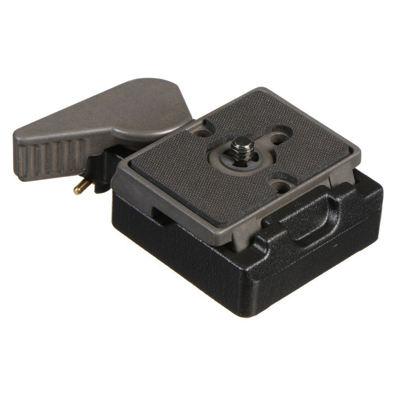 Manfrotto Adaptador a zapata rápida rectangular 323 con placa 200PL