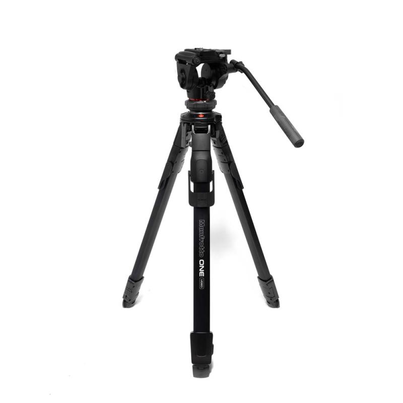 Manfrotto Kit trípode ONE VIDEO aluminio con rótula fluida 500X
