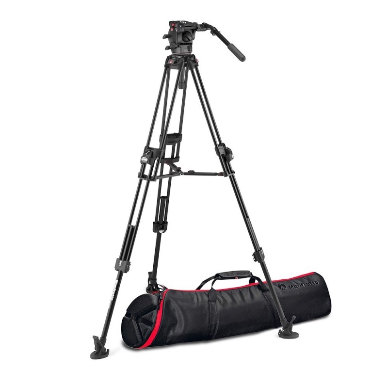 Manfrotto Kit vídeo con trípode aluminio FAST 645 + rótula 526
