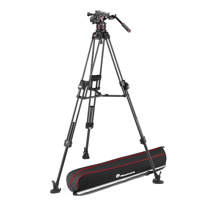 Manfrotto Kit vídeo con trípode carbono FAST 645 + rótula Nitrotech 612