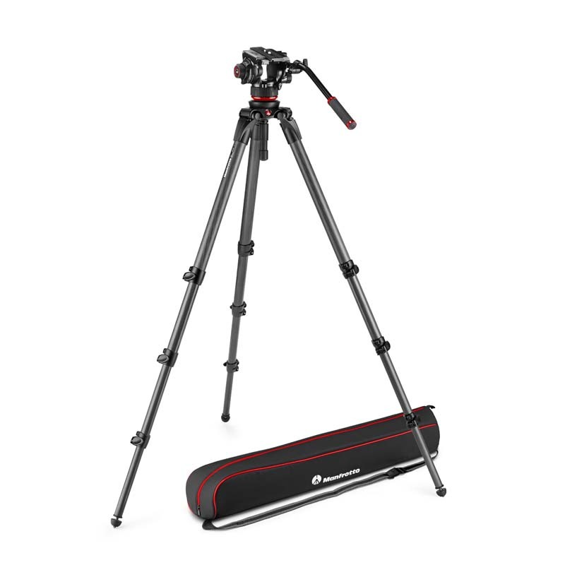Manfrotto MVK504XCTALL – Kit vídeo MPRO 536 de carbono con rótula fluida 504X