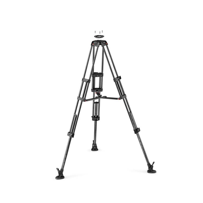 Manfrotto Kit vídeo con trípode carbono FAST 645 + rótula Nitrotech 608