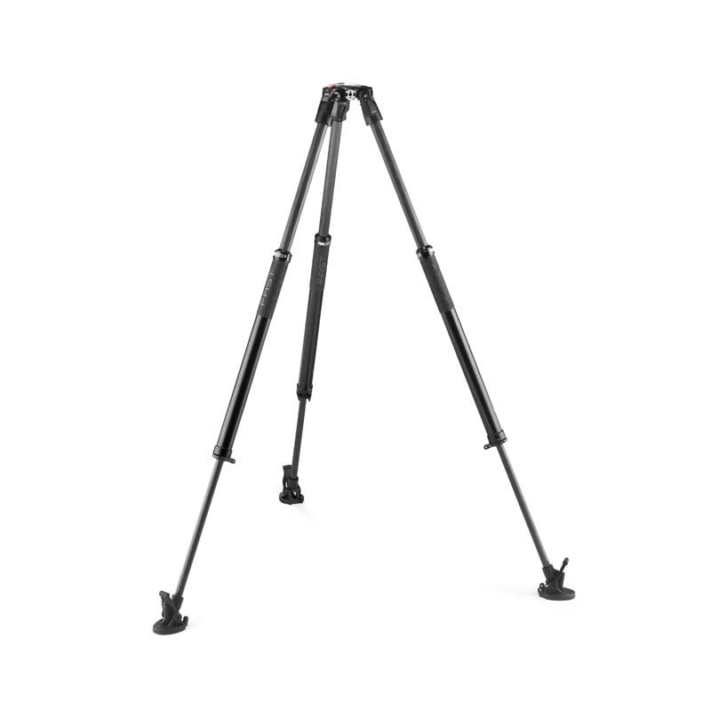 Manfrotto 635 FAST MVTSNGFC – Trípode de vídeo de carbono con cazoleta de 75 mm
