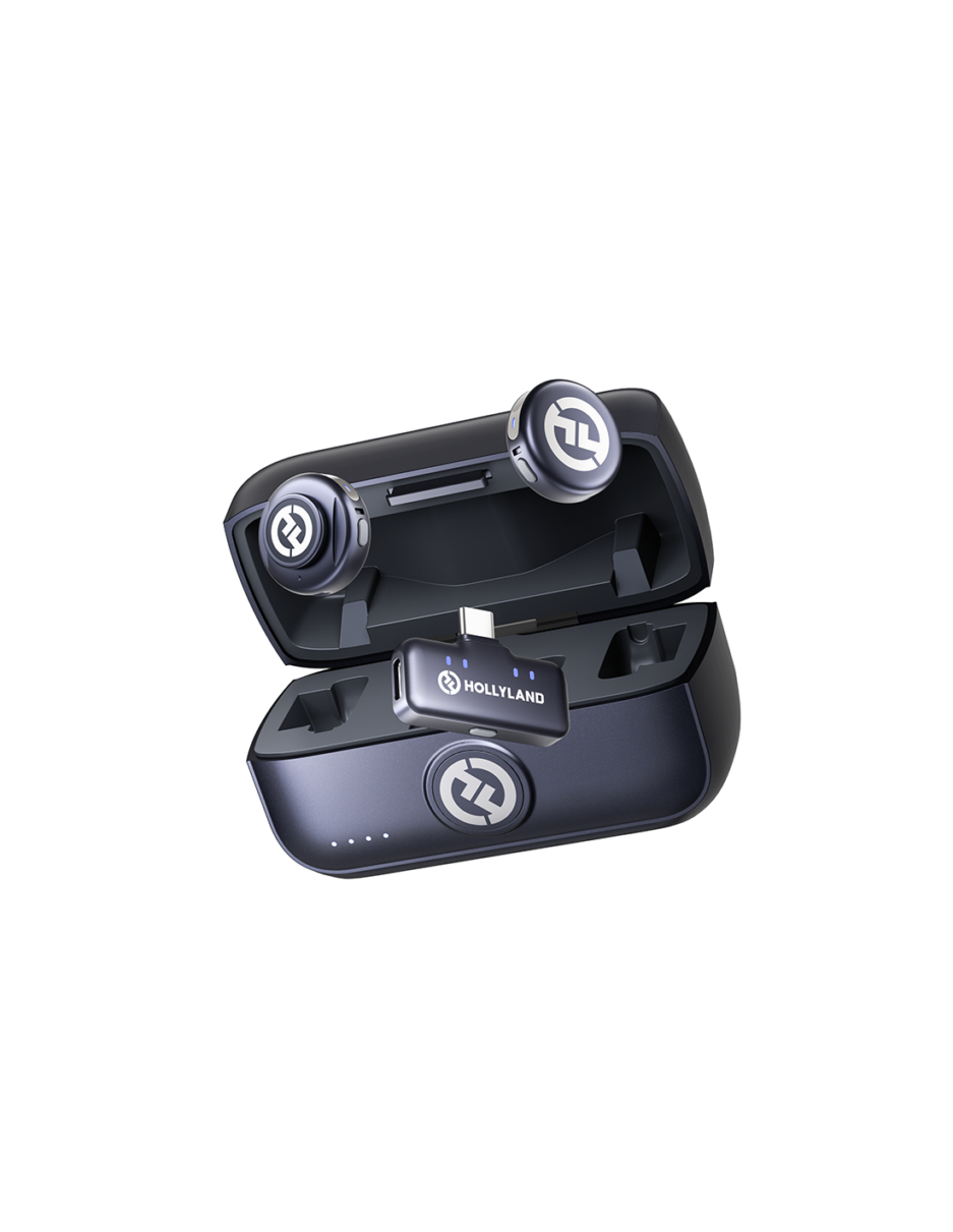 Hollyland LARK M3 Combo 2TX&1RX – Micrófono inalámbrico USB-C para 2 personas Hollyland LARK M3 Combo 2TX&1RX – Micrófono inalámbrico USB-C para 2 personas