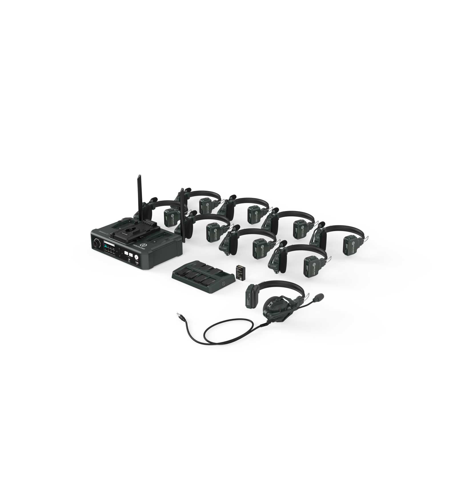 Hollyland Solidcom C1 8S – Intercom inalámbrico para 8 usuarios (sin HUB)